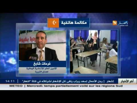 بالفيديو شاهد فرحات شابخ وهو يؤكد مقاومة وزيرة التربية للغش