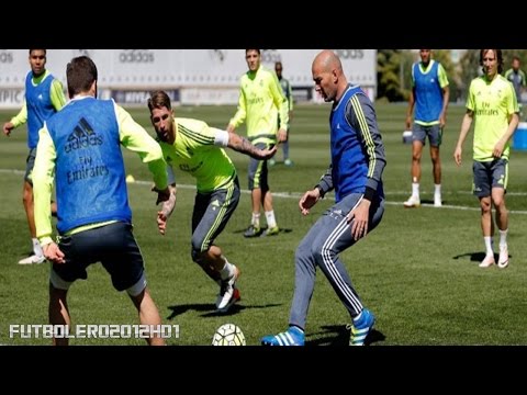زيدان يمنح لاعبي ريال مدريد 5 حيل جديدة لخداع المدافعين