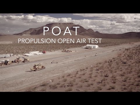 أول اختبار لقطار “هايبرلوب” فائق السرعة