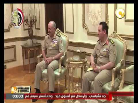 وزير الدفاع المصري يلتقي رئيس هيئة الاستخبارات العسكرية السودانية