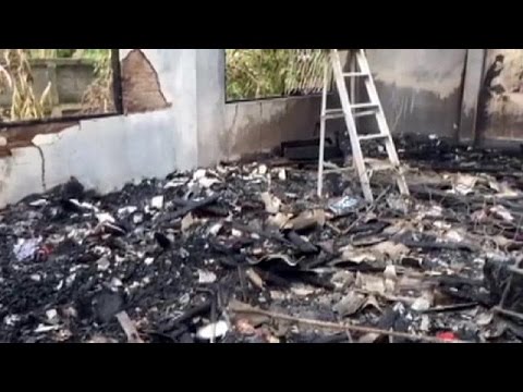 مصرع 17 تلميذة في الصف الإبتدائي في حريق في سكن طلابي في تايلند