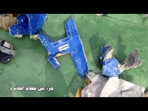 بالفيديو الطائرة المصرية لم تدر حول نفسها قبل السقوط في مياه المتوسط