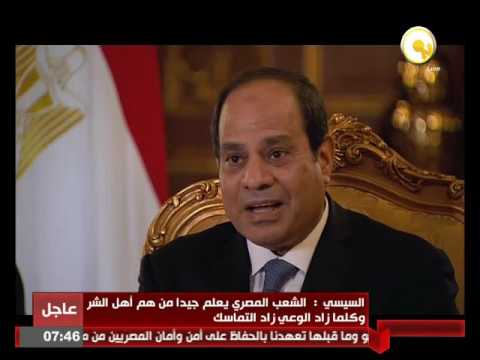 بالفيديو السيسي يؤكد أنه لم يتردد أو يتأخر في تلبية نداء الشعب