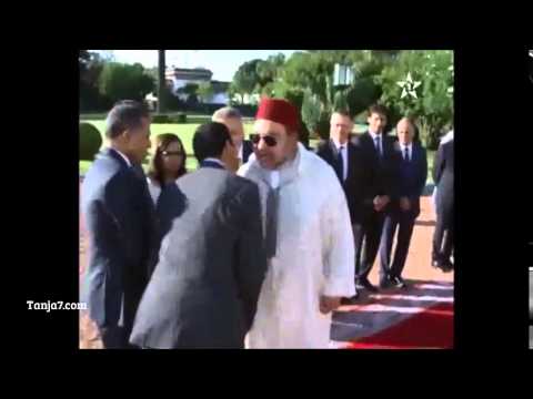 فيديو تقديم الحليب والتمر للملك محمد السادس