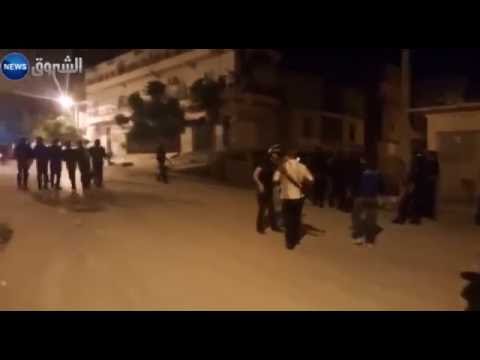 فيديو فوضى ومشادات عنيفة مع رجال الأمن