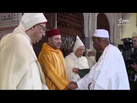 فيديو أفارقة يصافحون الملك محمد السادس