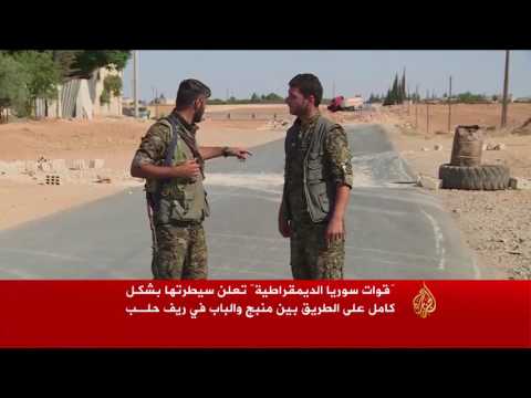 بالفيديو استعدادات متسارعة لدخول منبج شرق حلب