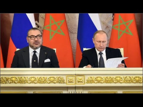 فيديو الملك محمد السادس مرتاح للتعاون مع روسيا