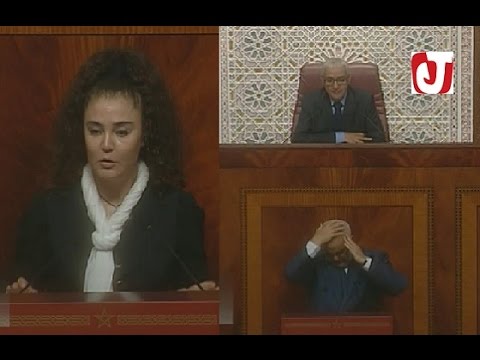 بالفيديو شاهد بشرى برجال نائبة مثقفة تخاطب بنكيران بالشعر والبلاغة