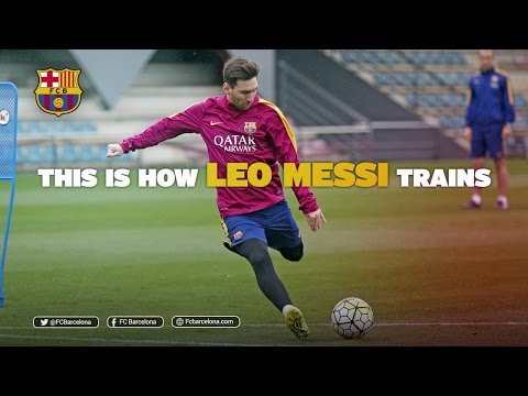 شاهد كيف يتدرب أفضل لاعب على كوكب الأرض
