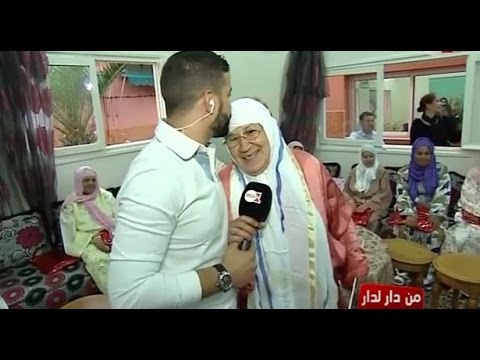 فرحة عارمة ، بعد فوز مسنة في دار العجزة في عمرة إلى الديار المقدسة