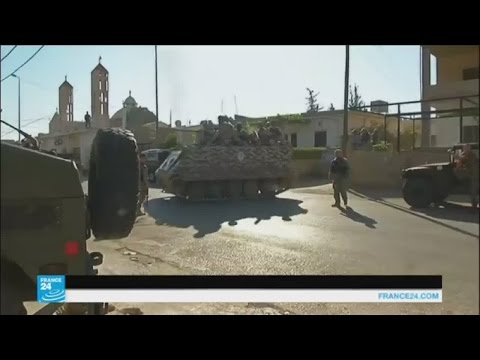 بالفيديو مواطنون يحملون السلاح للدفاع عن بلدة القاع اللبنانية