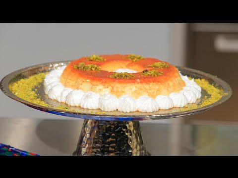 طريقة عمل كريم كراميل بماء الزهر و ماء الورد