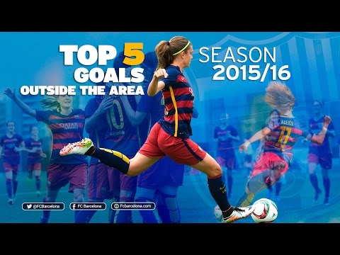 بالفيديو أفضل 5 أهداف لسيدات برشلونة من خارج منطقة الجزاء