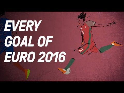 بالفيديو استمتع بعرض يجمع جميع أهداف بطولة يورو 2016