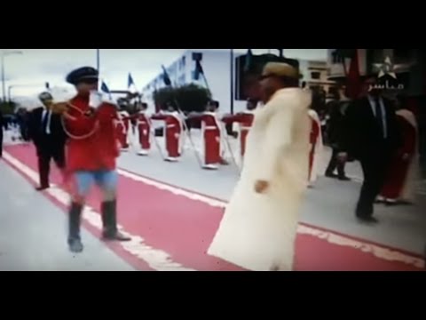 بالفيديو شاهد رد فعل ملك المغرب محمد السادس