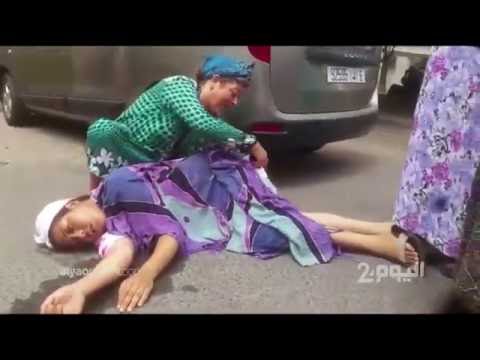 سقوط امرأة في حالة خطيرة وسط مستشفى بن رشد