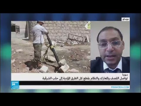 شاهد روسيا والحكومة السورية ستبدآن عملية إنسانية في حلب
