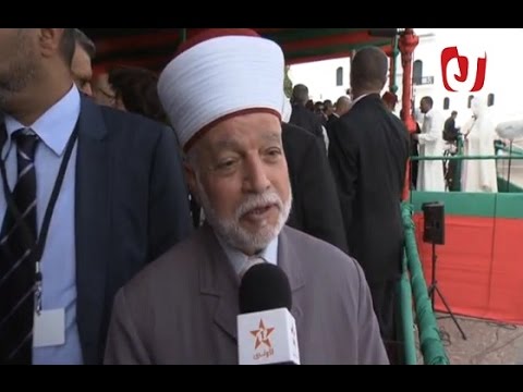 بالفيديو  شخصيات أجنبية وعربية أبرزها مفتي القدس يشاركون في حفل الولاء