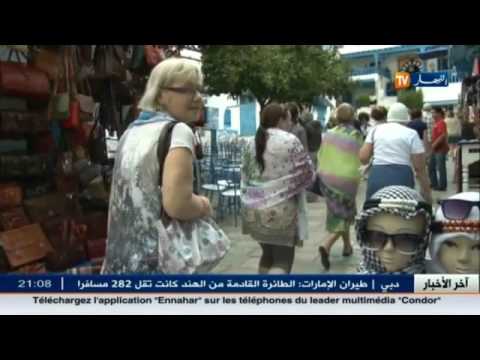 عدد الجزائريين الوافدين إلى تونس في شهر تموز