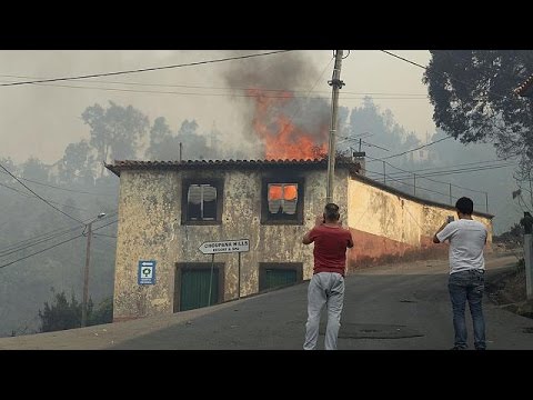 شاهد حرائق البرتغال خارج السيطرة ورئيس الوزراء يؤكِّد استعادة الثقة في ماديرا كوجهة سياحية