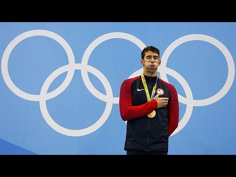 فيديو الأميركي مايكل فيلبس يحصد ذهبيته الـ22 في أولمبياد ريو