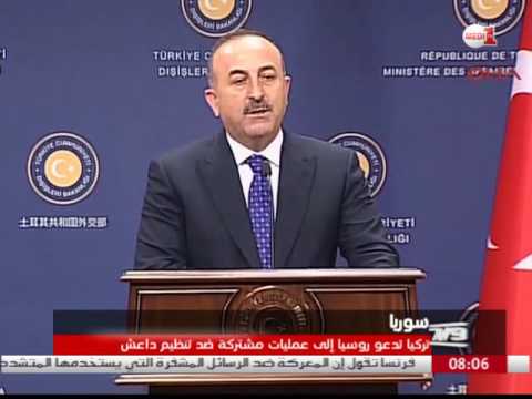 بالفيديو تركيا تدعو روسيا إلى عمليات مشتركة ضد تنظيم داعش في سورية