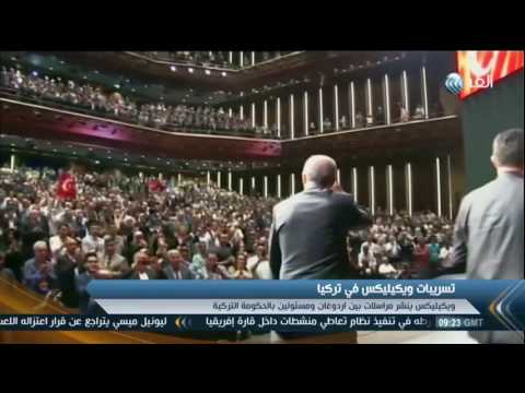 ويكيليكس ينشر 113 ألف وثيقة لحزب الرئيس رجب طيب أردوغان