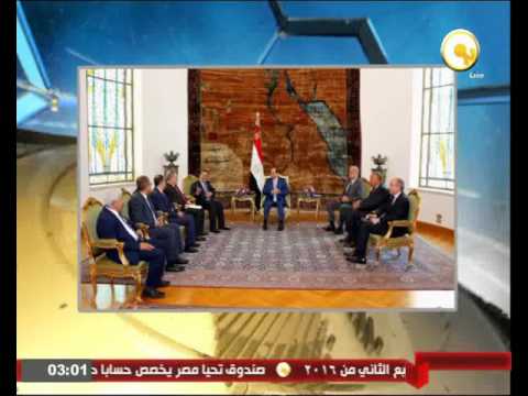بالفيديو الرئيس السيسي يلتقي رئيس وزراء اليمن أثناء زيارته للقاهرة