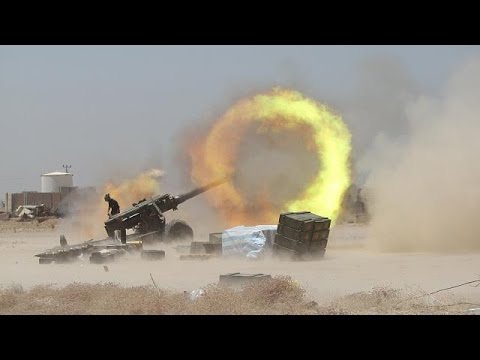 بالفيديو القوات العراقية تدخل بلدة القيارة