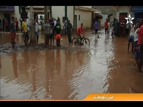 سيول جارفة تلحق خسائر مادية في عين تاوجتات
