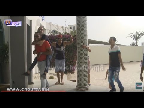 بالفيديو لحظة وصول إيموراجي إلى أغادير بنجومه الشباب