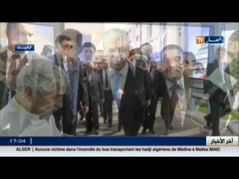 بالفيديو سلال يستأنف زياراته الميدانية ويصل الى ولاية سعيدة