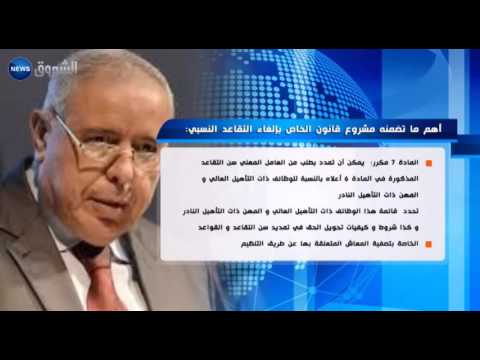 بالفيديو شاهد ما أقره مشروع قانون إلغاء التقاعد النسبي