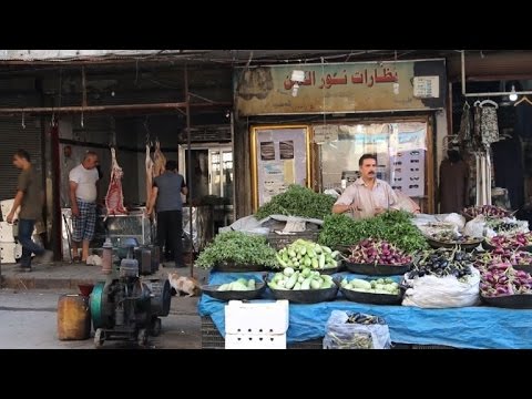 بالفيديو سكان الاحياء الشرقية لمدينة حلب يعانون من تبعات الحصار