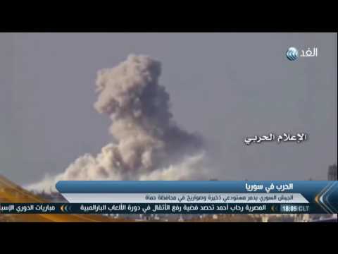 الجيش السوري يكثف هجماته ضد مواقع المعارضة