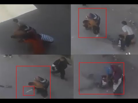 بالفيديو لحظة وقوع جريمة قتل صباح اليوم في حي الديزة في مرتيل