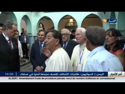 الأخضر الإبراهيمي يتفقد مقر الجمعية العالمية للطريقة العلوية في مستغانم
