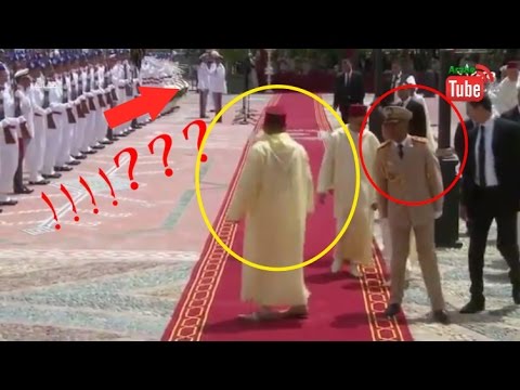 شاهد  محمد السادس في موقف محرج  للغاية
