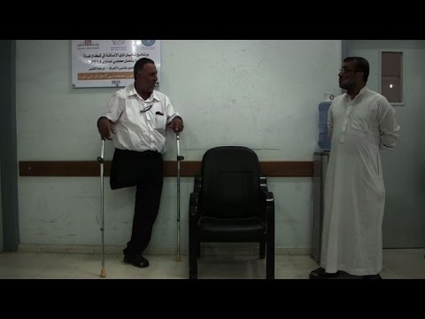 بالفيديو مصابو الحرب في غزة يحاولون التكيف مع حياتهم الجديدة