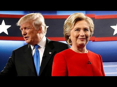 بالفيديو  الفضائح تغذي حملتي المرشحين للرئاسة الأميركية كلينتون وترامب
