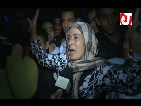 بالفيديو  لحظة القبض على فتاة أولاد تايمة في تارودانت و رد فعل أهالي الحي