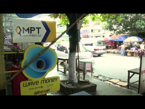بالفيديو التطبيقات الهاتفية المالية تلقى رواجا في بورما