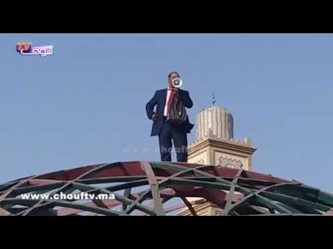 شاهد محاولة انتحار مباشرة من قلب الدارالبيضاء