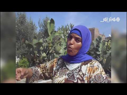 شاهد أسرة تسكن ضريح سيدي بلعباس – مراكش