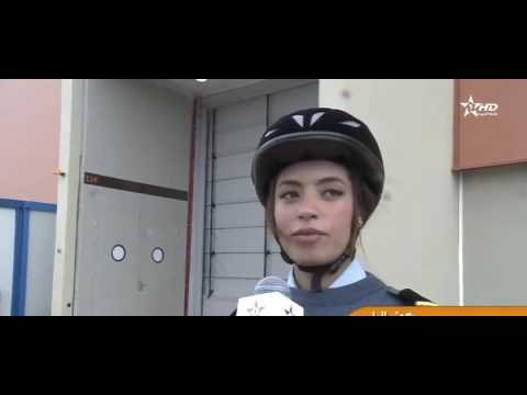 شاهد كوثر الرامي أشهر فارسة مغربية بزي الدرك الملكي