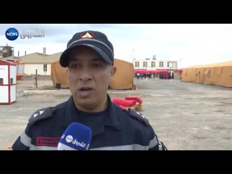 فرقة الدعم والتدخل الأولى للحماية المدنية تستفيد من دورات تدريبية