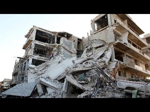 بالفيديو  غارات على شرق حلب وأوروبا تلوح بفرض عقوبات