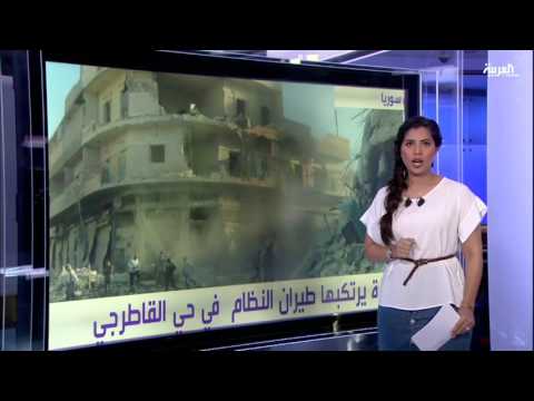شاهد جرحى إثر قصف للقوات الحكومية على مخيم درعا