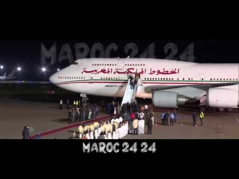 شاهد استقبال تاريخي للملك محمد السادس في رواندا